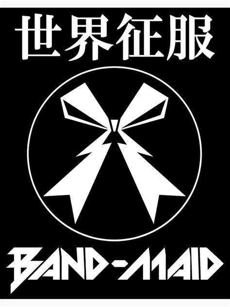 "Band Maid Anime" Poster for Sale by yartinamastia | Redbubble