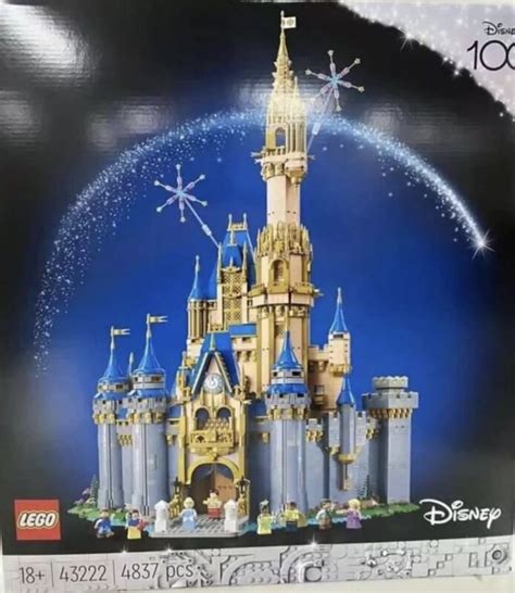 First Look at New Disney100 LEGO Cinderella Castle Set Coming Soon ...