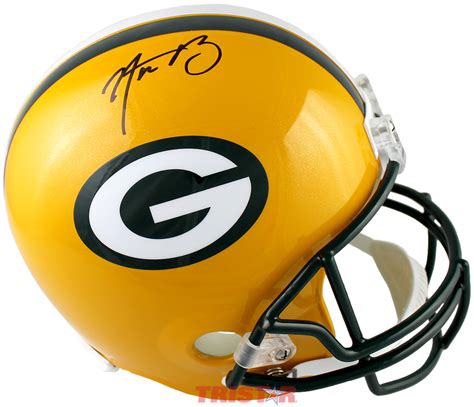 Aaron Rodgers Autographed Green Bay Packers Full Size Replica Helmet