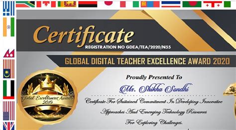 English Teacher honoured with Global Digital Teacher Excellence Award’ 2020 - MRIS