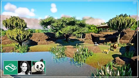 Building a West African Lion Habitat in Planet Zoo | Meilin Zoo | Ep. 16 | - YouTube