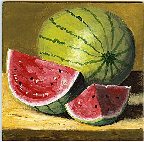 Watermelon Eve Berg-Pugh Acrylic Painting #watermelon #localsgallery # ...