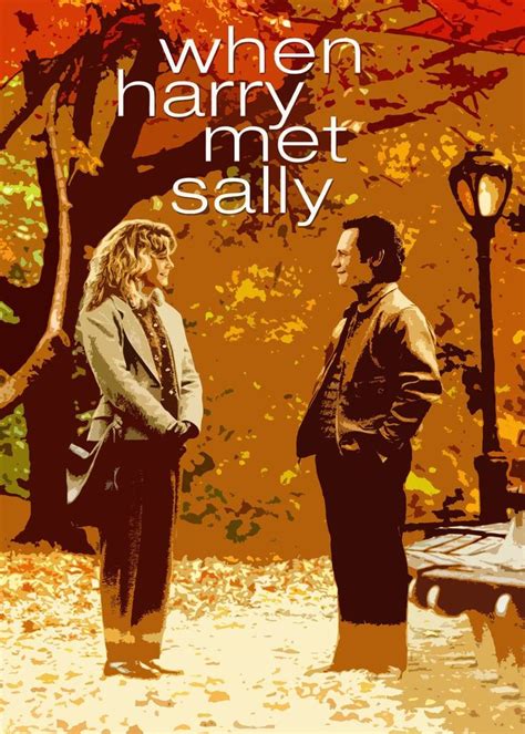 'When Harry Met Sally' Poster by WillardRenner Studio | Displate | When ...