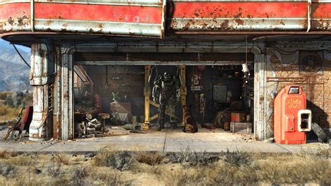 Fallout 4 Red Rocket Garage UHD 4K Wallpaper | Pixelz