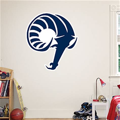 Rhode Island Rams Logo Wall Decal | Shop Fathead® for Rhode Island Rams ...