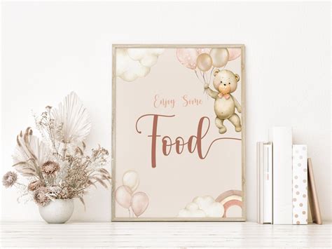 Food Sign Food Table Sign Printable Baby Shower Food Sign - Etsy