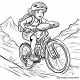 Mountain Bike Coloring Pages  Free & Printable sketch template