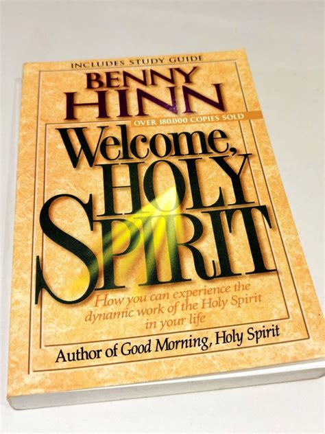 Welcome Holy Spirit Book By Benny Hinn, Hobbies & Toys, Books ...