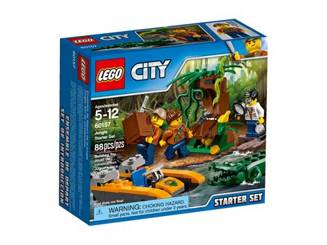 LEGO City Jungle Starter Set 60157 Building Set (88 Pieces ...