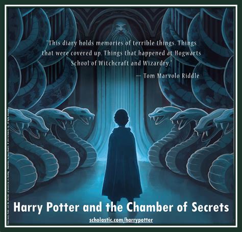 New back cover art revealed for "Chamber of Secrets"!