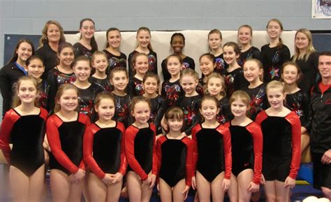 Gymnastics Team at the Oneonta Family YMCA