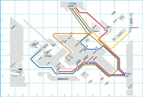 Venice Italy Transportation Map - Transport Informations Lane