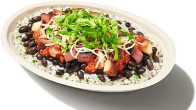 Chipotle Double Protein Salad Bowl Nutrition Facts