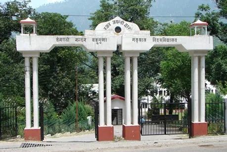 Srinagar Campus HNB Garhwal University - Exams Dates, Results ...