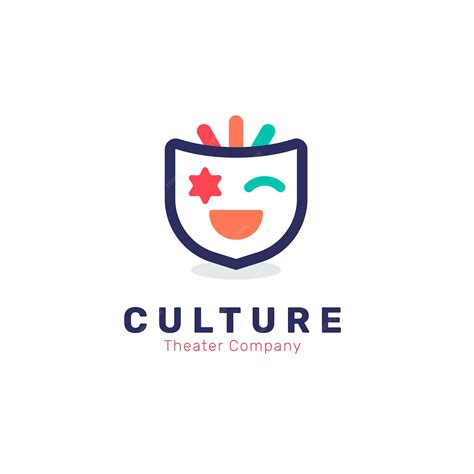 Free Vector | Flat design culture logo template