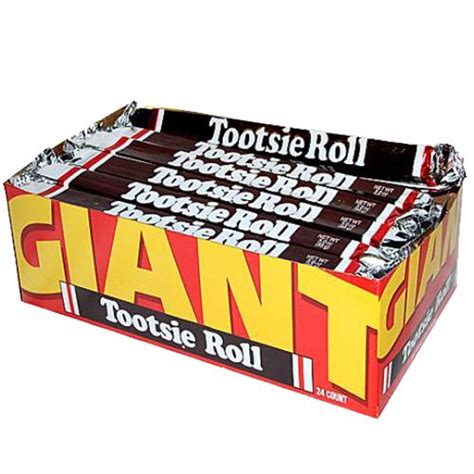 Giant Tootsie Roll - 3-oz. Bar - All City Candy