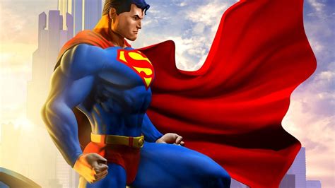 Superman Cartoon Wallpapers - Wallpaper Cave