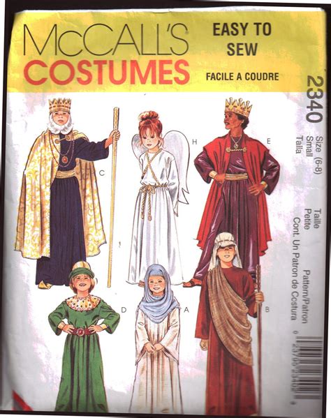 Homepage | Nativity costumes, Childrens sewing patterns, Costume sewing ...