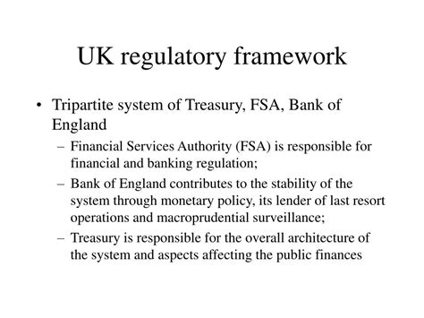 PPT - THE UK FINANCIAL SECTOR, REGULATION AND THE FINANCIAL CRISIS PowerPoint Presentation - ID ...