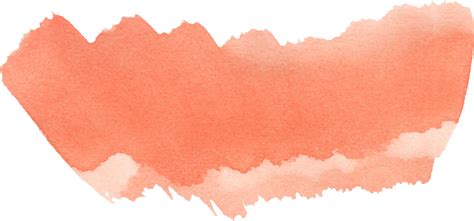 24 Orange Watercolor Brush Stroke (PNG Transparent) | OnlyGFX.com ...