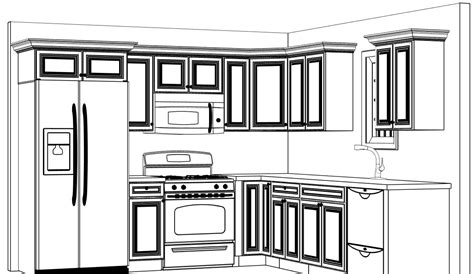 10x10 kitchen fabuwwod layout - Forever Kitchen Cabinets