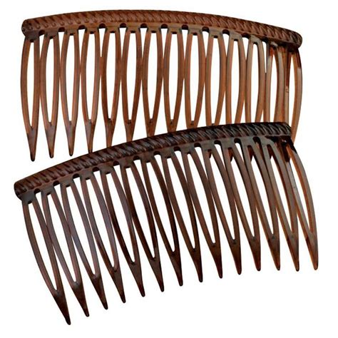 The Original Grip-Tuth Hair Combs - Set of 2 - Tortoise Shell Color - 2 ...