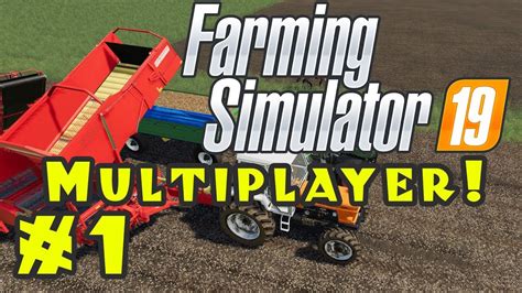 Let's Play: Farming Simulator 19...Multiplayer! - Episode 1 - YouTube