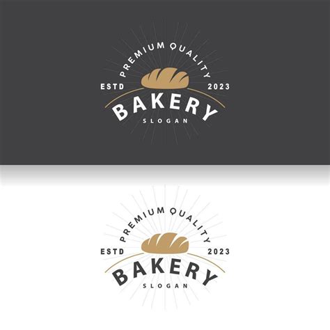 Bread Logo, Old Retro Vintage Style Bakery Shop Design, Vector Wheat ...