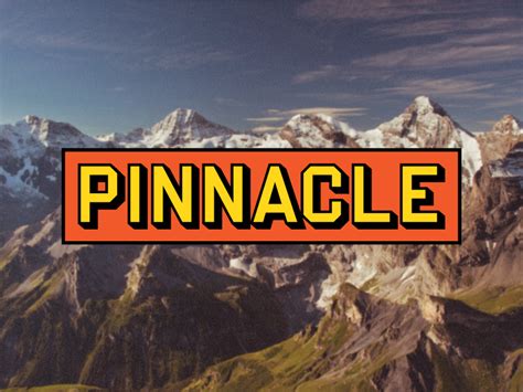 Pinnacle by Ryan Harrison on Dribbble