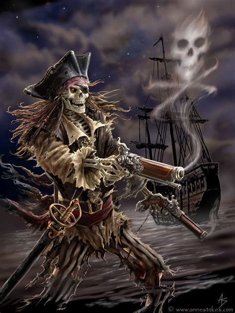 Pirate skeleton by Ironshod on DeviantArt