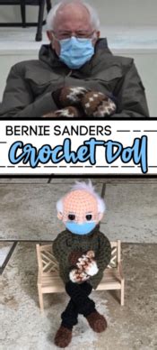 This Lady Created A Crochet Bernie Sanders Doll And It Is Everything!