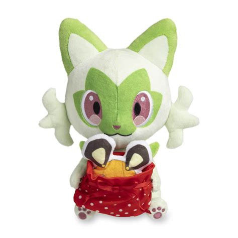 Sprigatito Christmas (2022) Plush (20cm) Pokemon Centre