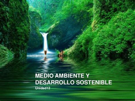 Medio ambiente y desarrollo sostenible