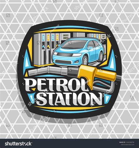 Vector Logo Petrol Station Black Decorative Stock Vector (Royalty Free) 1432208756 | Shutterstock