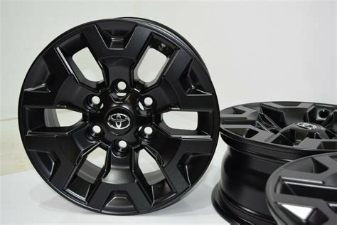 16″ TOYOTA TACOMA BLACK FACTORY OEM WHEELS RIMS SET OF 4 – Factory ...