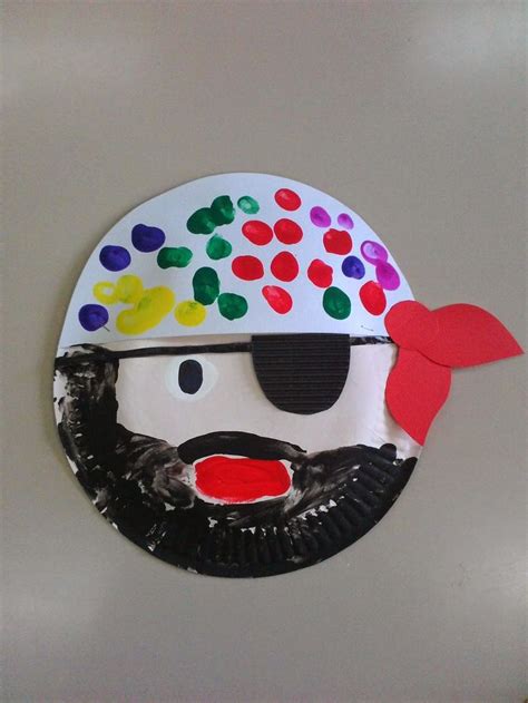 pirate paper plate craft | COVID OUTBREAK