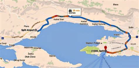 Split Airport Guide: Zracna Luka Resnik (SPU) Maps & Info