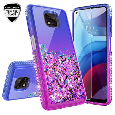 Motorola Moto G Power 2021 Case Cover Case Glitter Liquid Quicksand ...