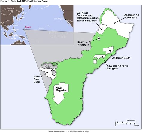 Guam Military Bases Map