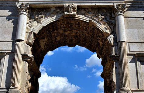 Chapter 3: Arch of Titus at Entrance of Roman Forum in Rome, Italy ...