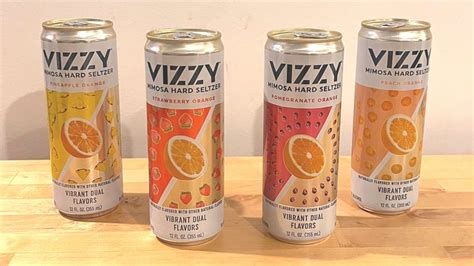 We Tasted And Ranked All Four Vizzy Mimosa Flavors