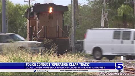 Harlingen Police Department operation aims to lower injuries, deaths at railroad crossings