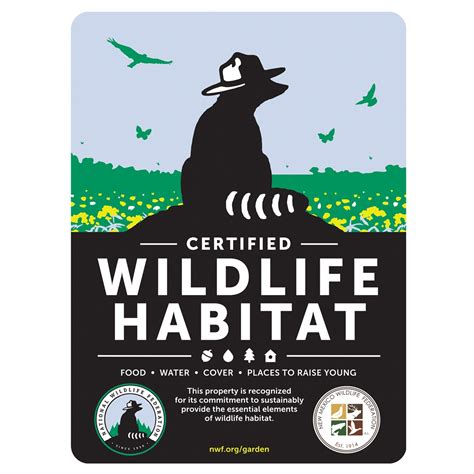 New Mexico Wildlife Federation Certified Wildlife Habitat Sign