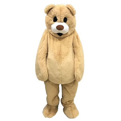 Full Body High Quality Mascot Dancing Bear Adult Costume for Marketing