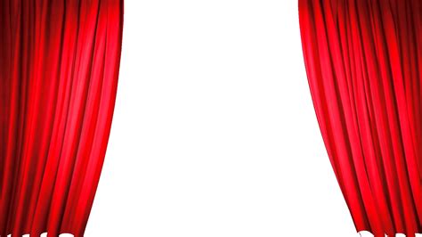 Red Stage Curtains Clipart