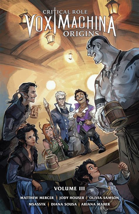 MAR220331 - (USE SEP238033) CRITICAL ROLE VOX MACHINA ORIGINS TP VOL 03 - Previews World