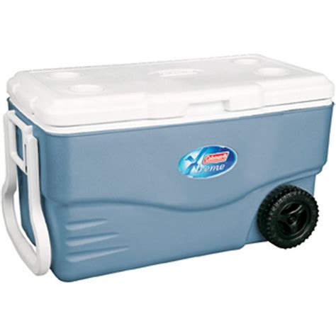Coleman 100 qt. Xtreme Wheeled Cooler with Tow Handle only $59!