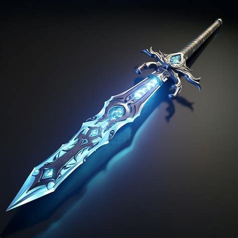 Premium AI Image | stunning magic sword