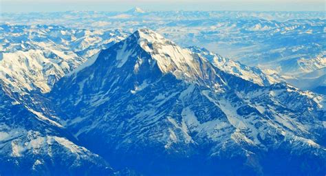 Aerial photographs of Mount Dhaulagiri