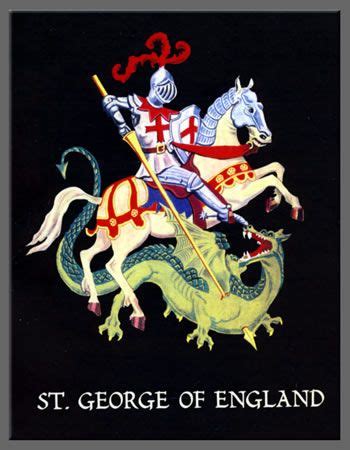 St George's Day | Saint george and the dragon, St georges day, Happy st george's day